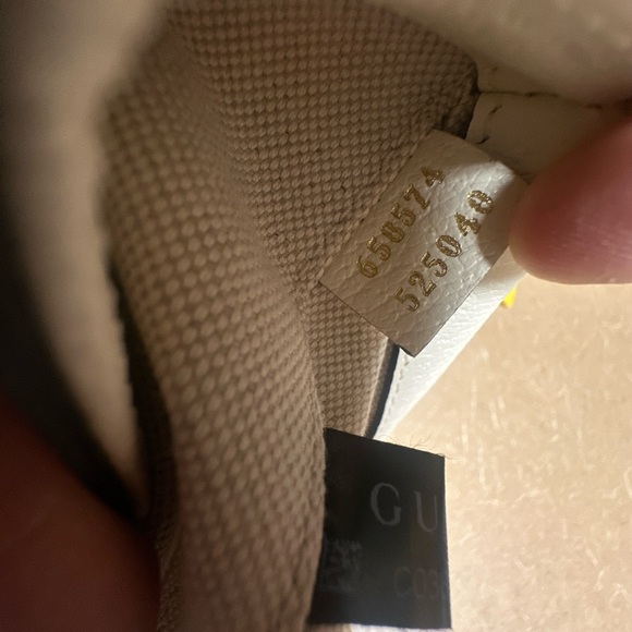 Gucci X Adidas Horsebit 1955 Crossbody calfskin w/ Gold Hardware - Picture 9 of 10